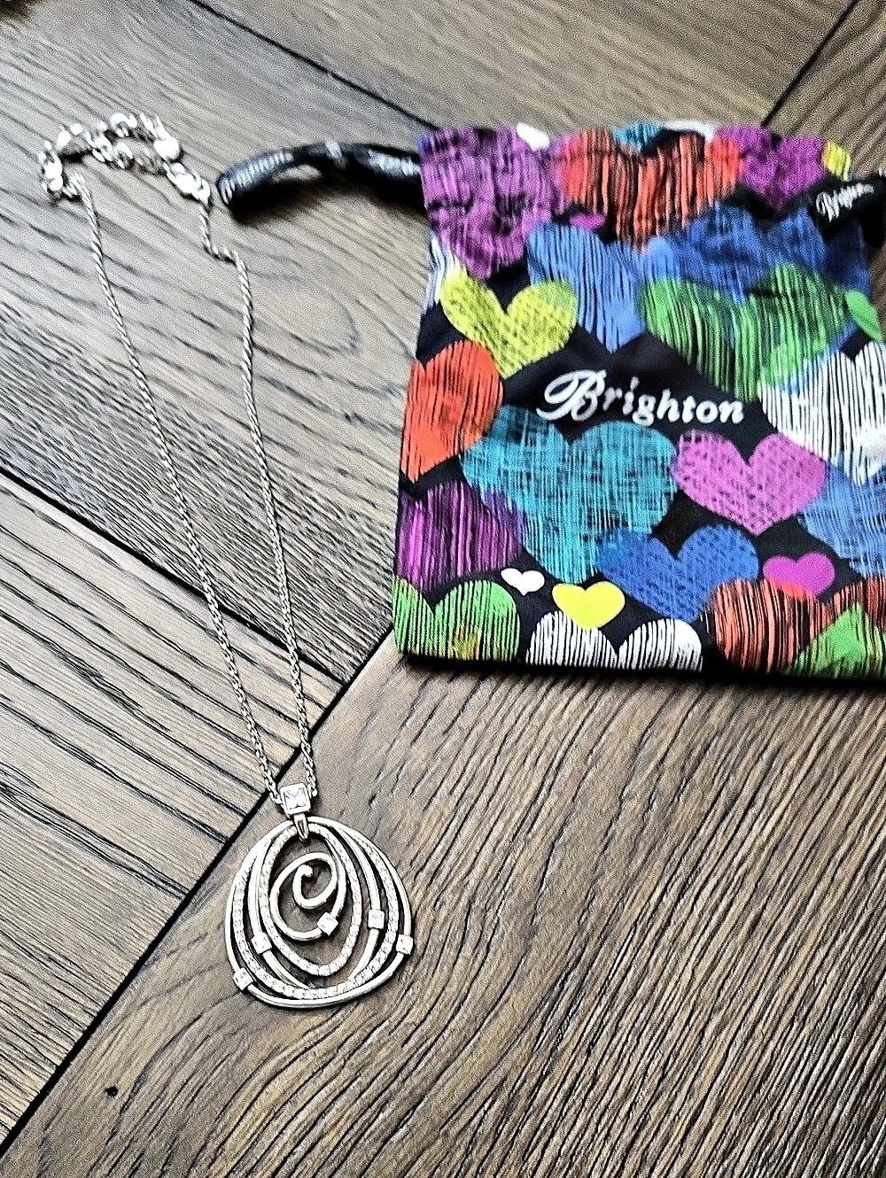 Brighton Silver-Tone Pendant Necklace